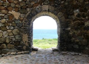 An ocean view from a sugar mill on St. Croix's north shore. (Source file photo by Kelsey Nowakowski)
