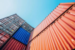 A fee charged on every shipping container that comes into the territory is the basis of PriceSmart's lawsuit against the Bureau of Internal Revenue. (Shutterstock image)