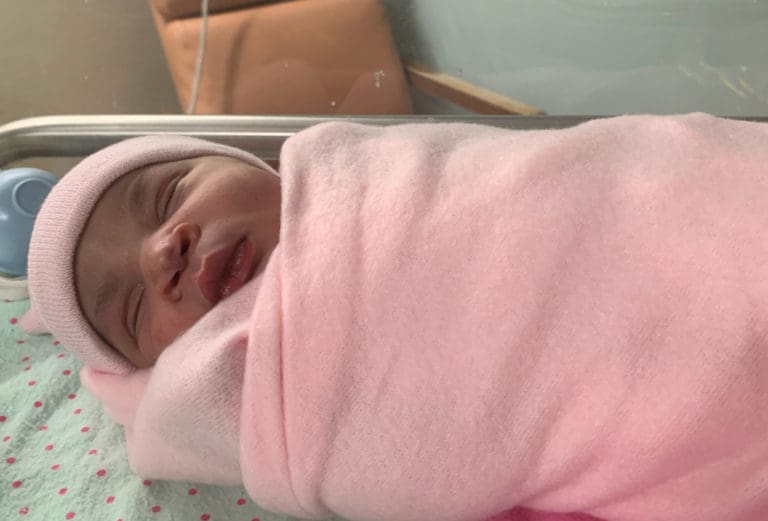 Ciara Anyla Carmona, St. Croix's first baby of 2020, and the territory's first girl of the year. (Photo submitted by Chivonne Thomas)