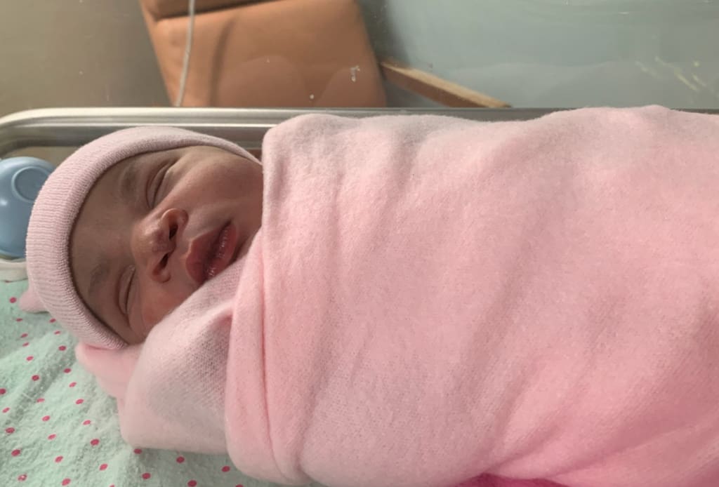 Ciara Anyla Carmona, St. Croix's first baby of 2020, and the territory's first girl of the year. (Photo submitted by Chivonne Thomas)