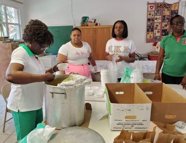 Sorority Recognizes MLK Day by Serving Others