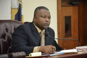 Sen. Athneil Thomas suggested the bill could end up paying for itself. (File photo by Barry Leerdam for the V.I. Legislature)