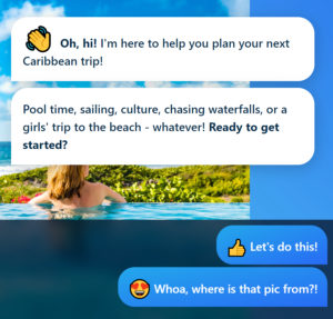 5. The Tantie App is like an Uncommon Caribbean travel guide.