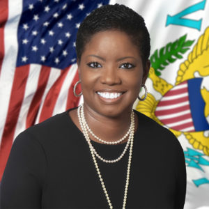 Sen Alicia Barnes (V.I. Legislature photo)
