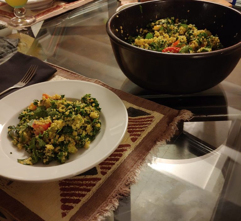 Cooking in the Time of Corona: Quinoa Avocado Salad