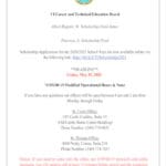 REV CTE Scholarships Announcement 2020-2021 final rev