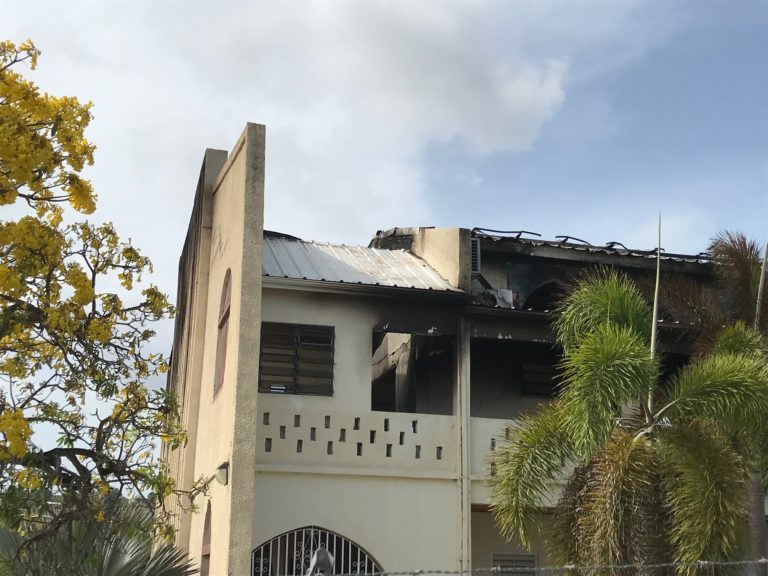 Fire Destroys the Peter’s Rest Seventh-day Adventist Church