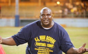 Coach Fransisco Jarvis in 2016. (Source file photo)