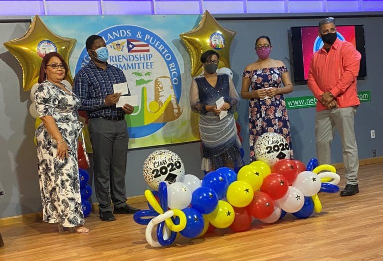 VI-PR Friendship Committee Awards Scholarships to Two H.S. Graduates