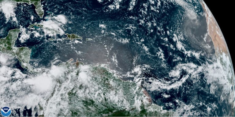 NHC Keeping an Eye on Tropical Wave Over Atlantic