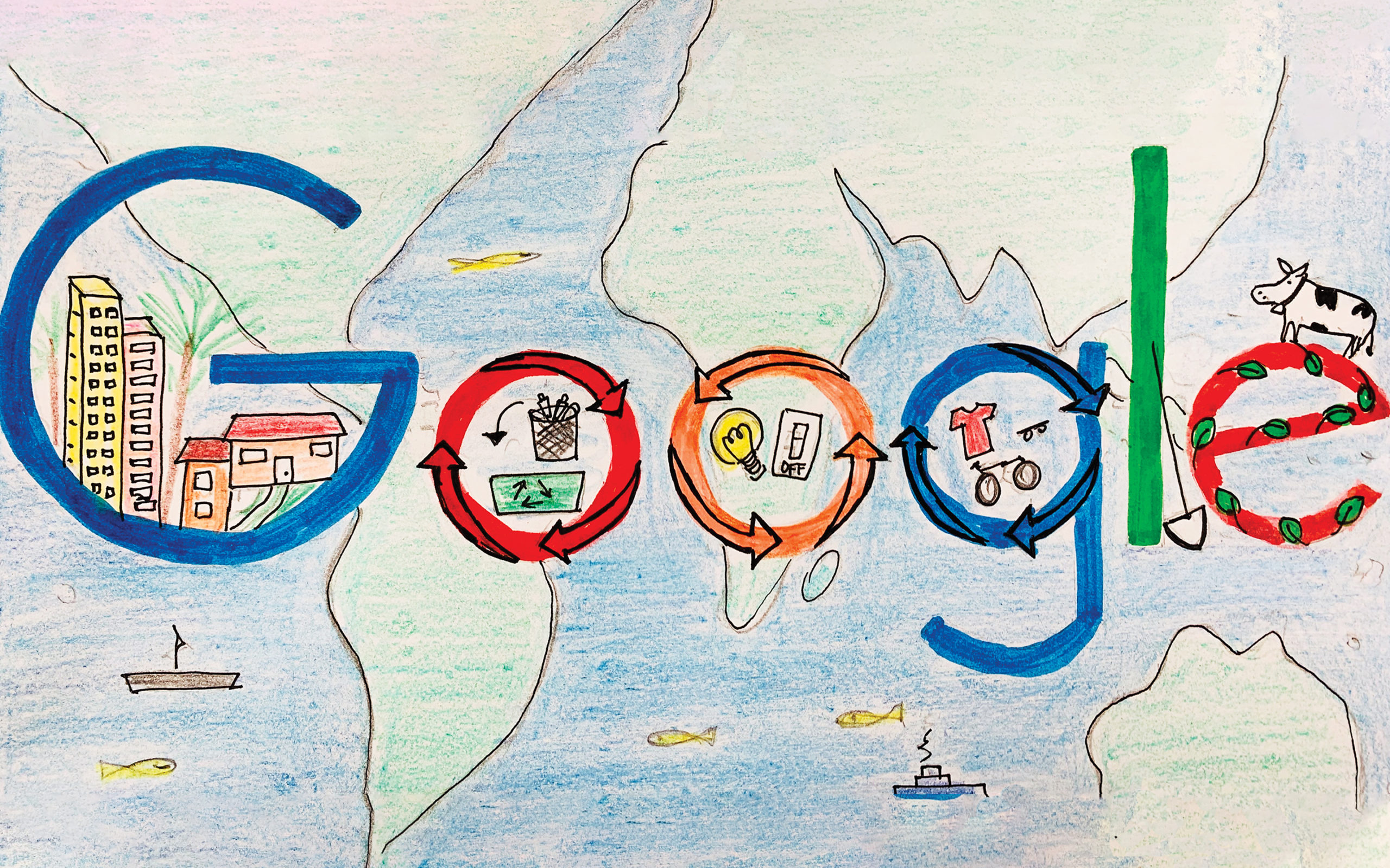 Antilles Student Makes it to Finals of Doodle for Google Contest | St