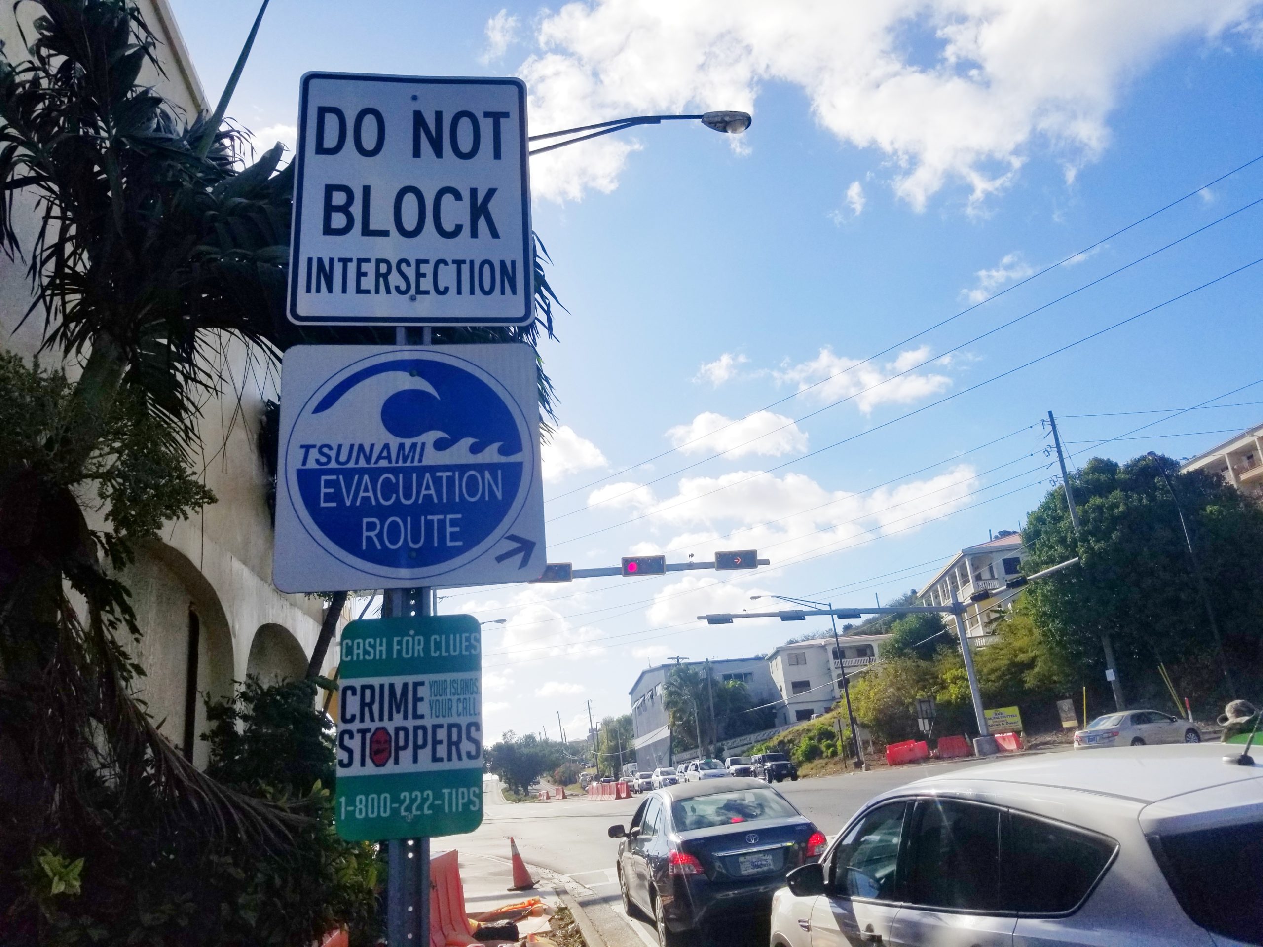 Tsunami advisory st thomas today