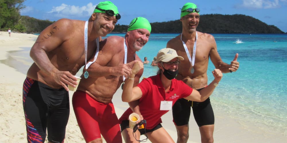 Puerto Rican Trio Captures Top Spots at Beach 2 Beach Power Swim St