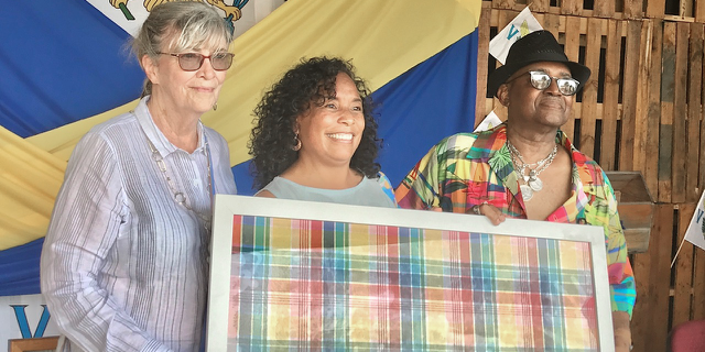 Official USVI Madras Fabric Unveiled in Saturday Ceremony