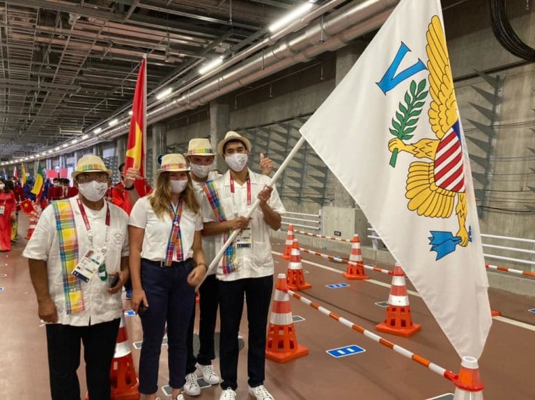 USVI Flag Flies High at Olympics Opening Ceremony *Update*