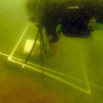 Divers worked in murky conditions. photo by Colin Hanson (1)