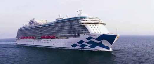 The Enchanted Princess, Princess Cruises' newest ship, will call on the West Indian Co. dock on Saturday. (Photo courtesy of Princess Cruises)