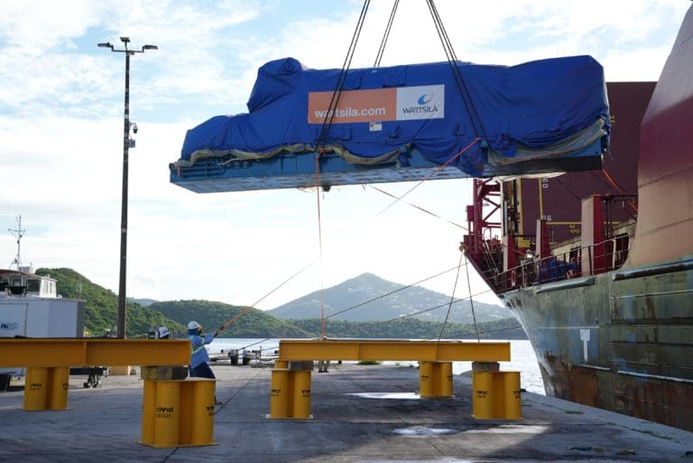 WAPA Begins Installation of Four New Wartsila Generators at Harley Power Plant