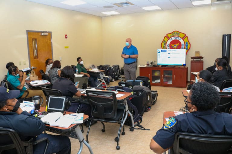 Training Techs to Help Virgin Islanders Keep Children Safe in Cars