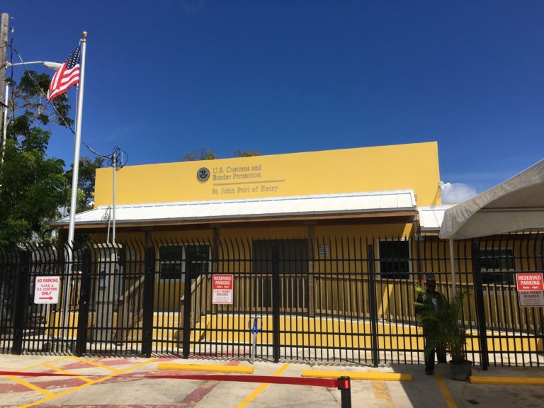 Customs and Border Protection Moves Services from Red Hook to Cruz Bay