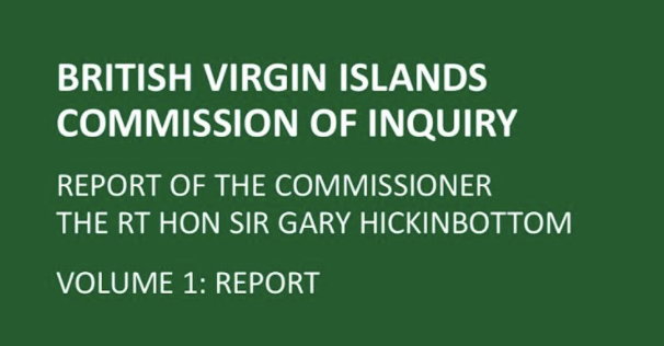 Commission of Inquiry Report Recommends Direct Rule by the UK Over BVI