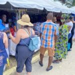 Many dignitaries were seen shopping at local businesses throughout the weekend for the 50th AgFair in St. Croix.