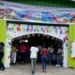 Visitors at the 50th AgFair in St. Croix stroll in and out of the different exhibits showcasing culture, art, and food.