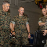 3rd MLG Communications Marines conduct Single Channel Radio Exercise