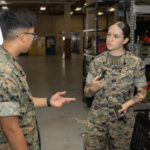 3rd MLG Communications Marines conduct Single Channel Radio Exercise