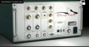 A video circulating on social media claims that the V.I. Police Department is using a device called a Sting Ray to intercept people's calls and texts, which Police Commissioner Ray Martinez said is simply not true. (Screenshot from Facebook)