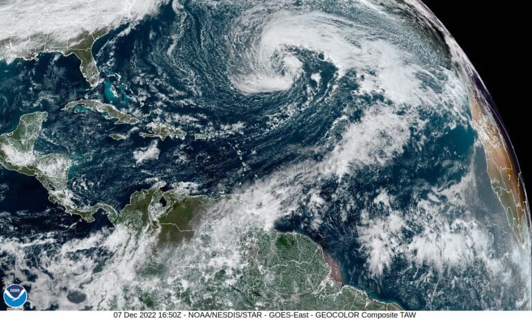 A Relatively Rare December Tropical System May Develop in the Atlantic This Week