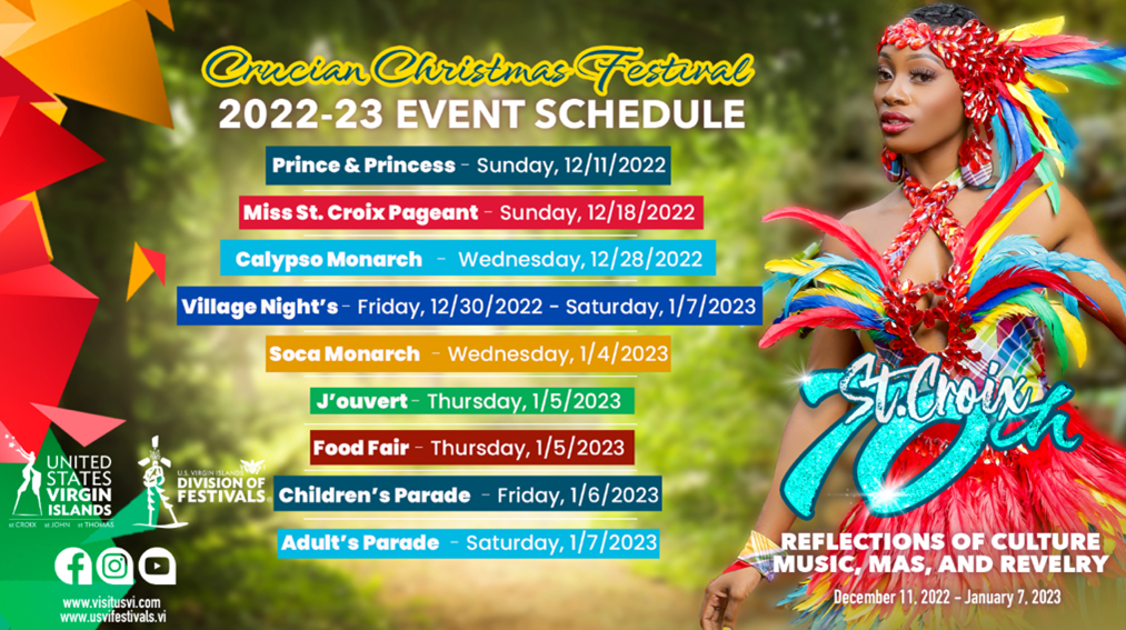 The 70th Annual St. Croix Crucian Christmas Festival Returns in Person ...