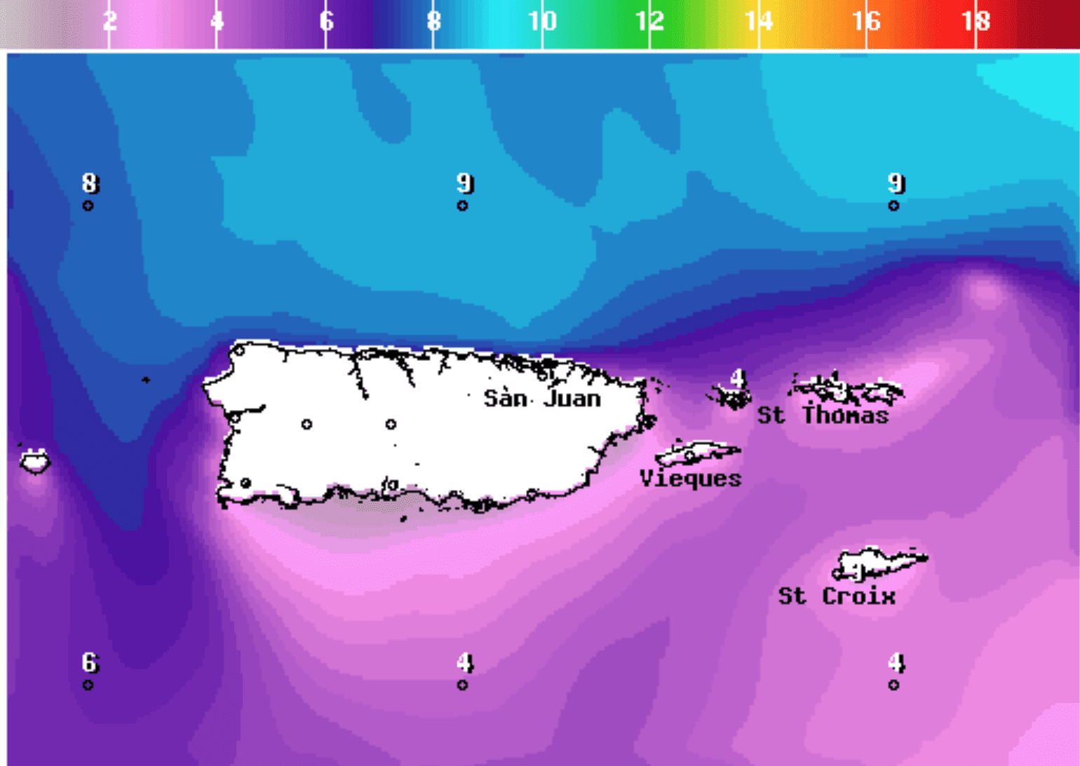 Strong Swell Expected to Affect Puerto Rico, USVI St. Thomas Source