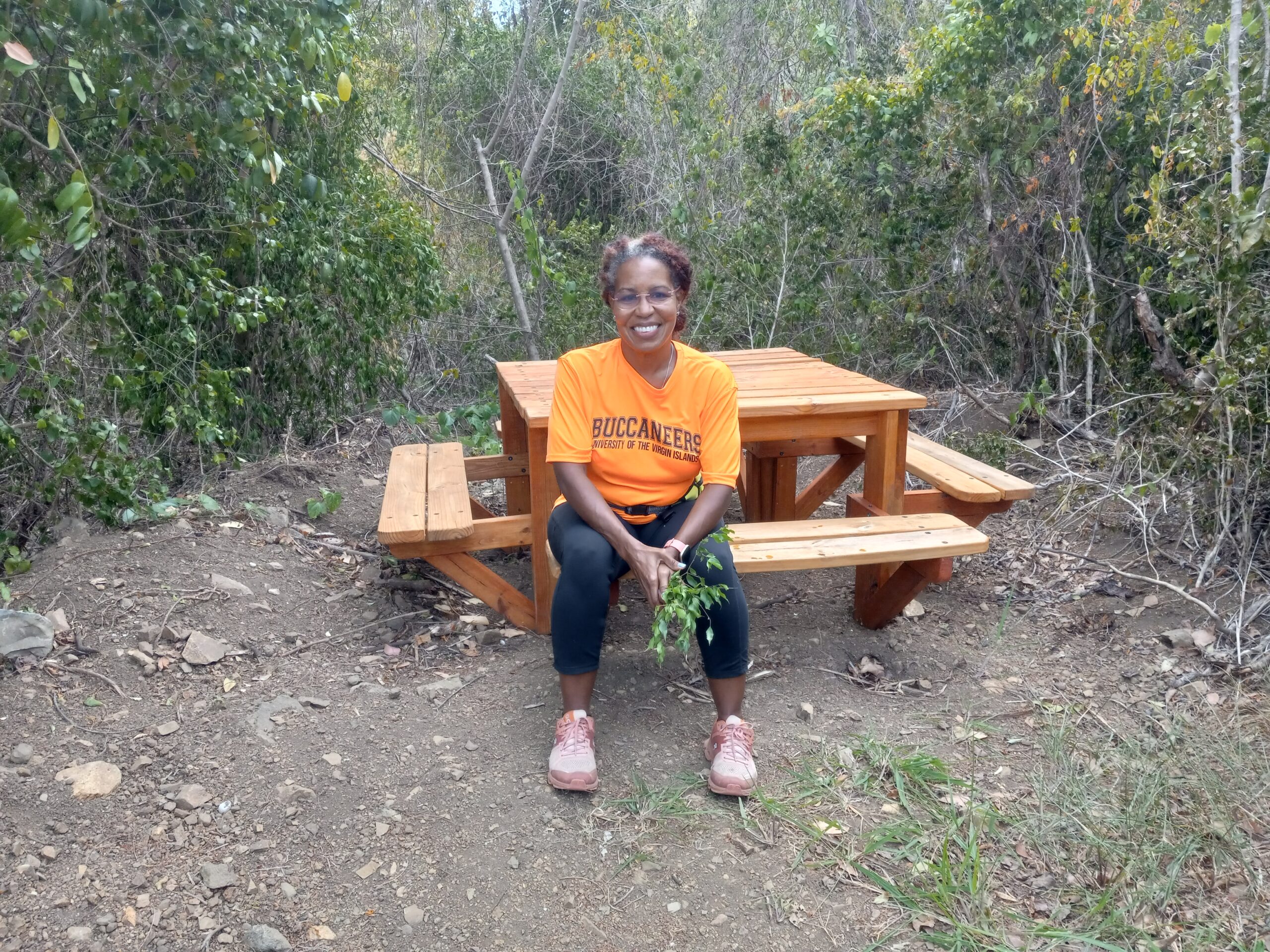 Lisa Doward, a Crucian is an descended of Fanny’s 1979, her African great, great, great grandmother through the linage of George Washington. Dhe is the niece of Gerard’s Doward and daughter of the late Augustin Adolphus Doward, a distinguished Crucian Legislator. (Photo by Olasee Davis)