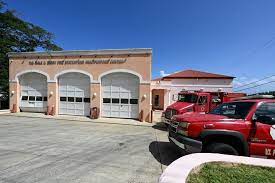 The Emile C. Berry Fire Station (Echo Company) on the North Side of St. Thomas will be temporarily closed from Monday to Friday this week for disaster-recovery related maintenance work. (Photo courtesy V.I. Fire Service and Emergency Medical Services)