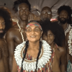 Maekiaphan Phillips and her family. screenshot from National Guard video copy