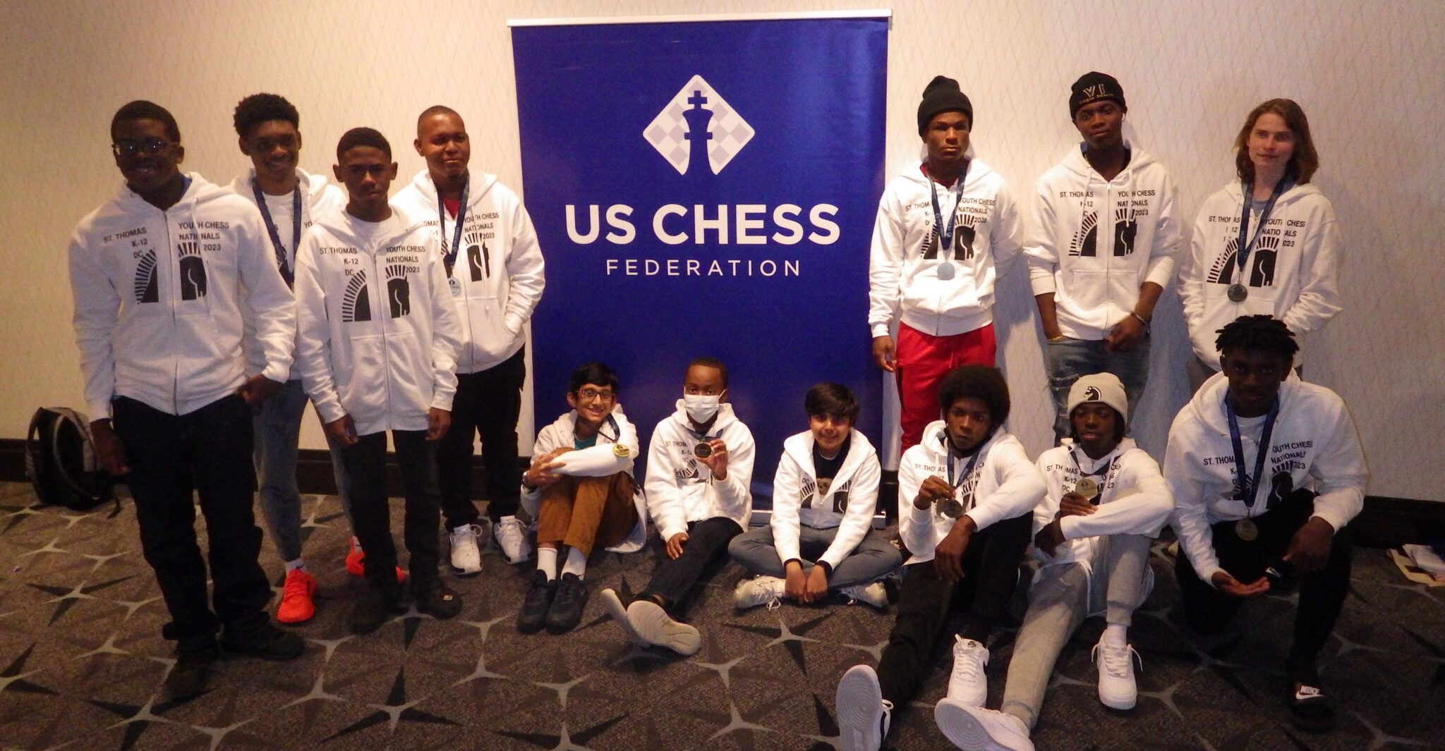 V.I. Students Compete at National K12 Scholastic Chess Tournament in D