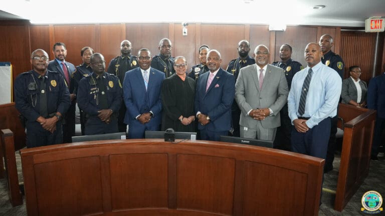 VIPD Swears in New Captains and Lieutenants