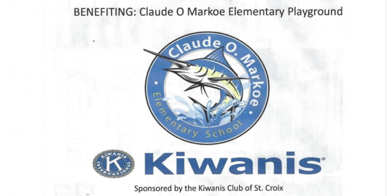 Kiwanis Club of St. Croix to Host Golf Scramble to Benefit Claude O. Markoe Elementary School Playground Project