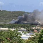 landfill fire