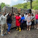 Island Green recycles