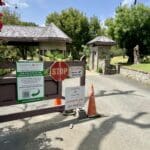 Entrance Gate at Caneel 4.24.24 by Amy H. Roberts