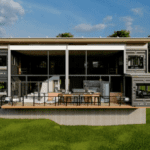 rendering of building on site