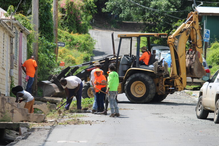DPW Hits the Roads with Major Repair Projects on St. Croix