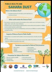 Potential health impacts related to Saharan dust. (Photo courtesy NWS, San Juan, Puerto Rico)