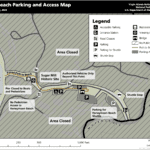 Caneel Beach map