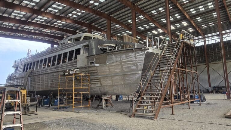 Photo Focus: “The Spirit of 1733” Under Construction
