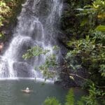 Belize waterfall