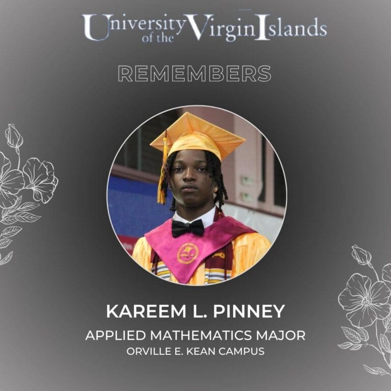 UVI Mourns Loss of Freshman in Fatal Shooting, Sets Up Memorial, Counseling