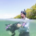 Dan In Water wtih Cam